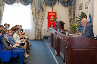 Молодежный парламент при Совете депутатов Подольска приступил к работе