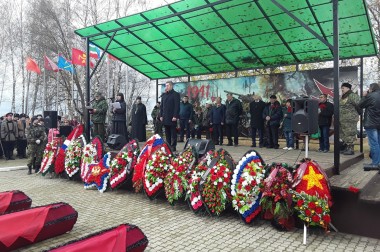 «Вахта памяти» торжественно завершилась 27 октября на Мемориальном комплексе воинской славы «Кузовлево»