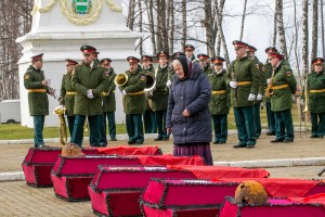 Делегация Большого Подольска приняла участие в закрытии Вахты памяти в Кузовлево