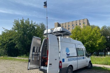 Мобильная лаборатория Росгидромета продолжает исследовать качество атмосферного воздуха в Большом Подольске