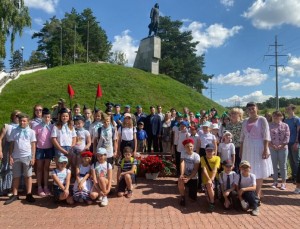 Памятная акция, посвященная подвигу Героя Советского Союза Виктора Талалихина, состоялась в Большом Подольске