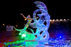 фестиваль-конкурс ледовых скульптур «Сказки планеты Земля»