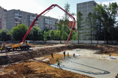 В мкр. Климовск г. о. Подольск строят новый детский сад