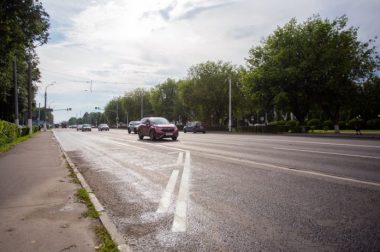 На четырех улицах Подольска в тестовом режиме заработает выделенная полоса для общественного транспорта