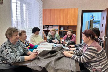 Подольские ветераны помогают жителям Донбасса и бойцам СВО